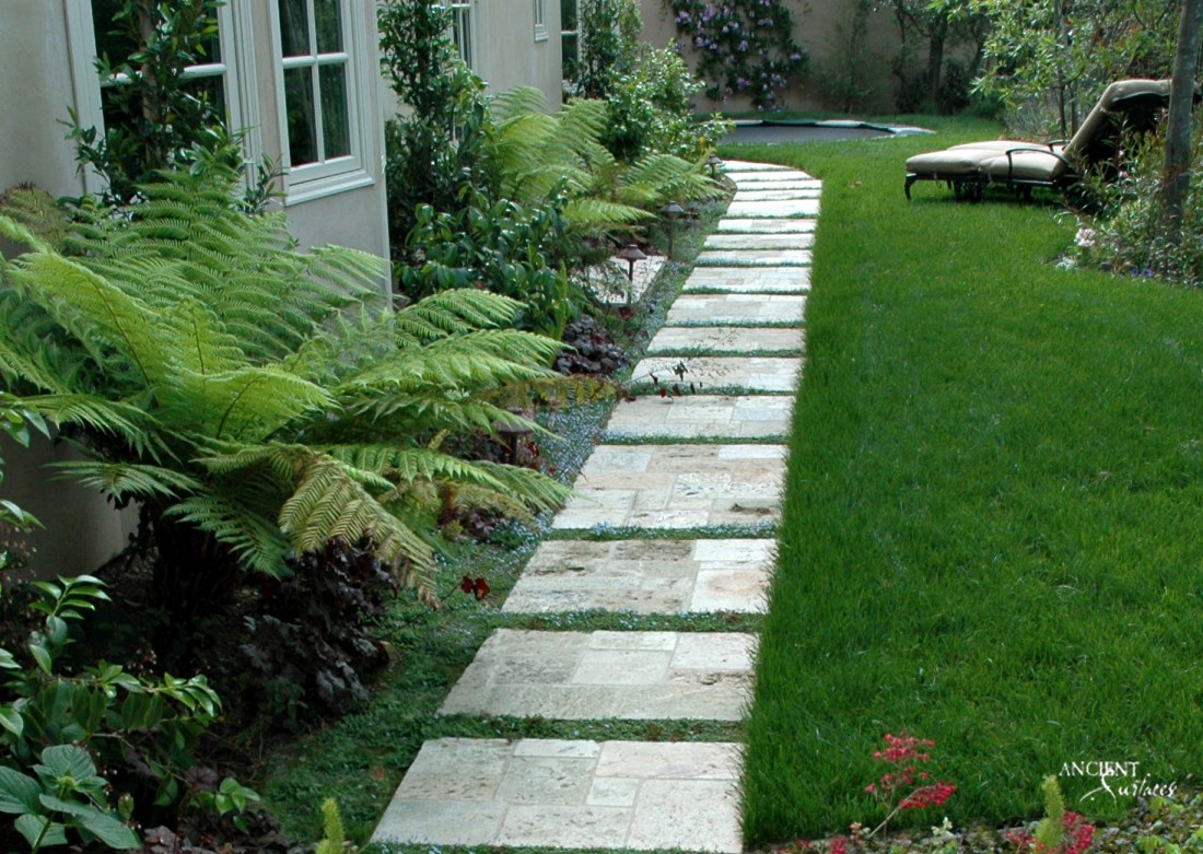 outdoor-biblical-stone-pavers-in-a-garden