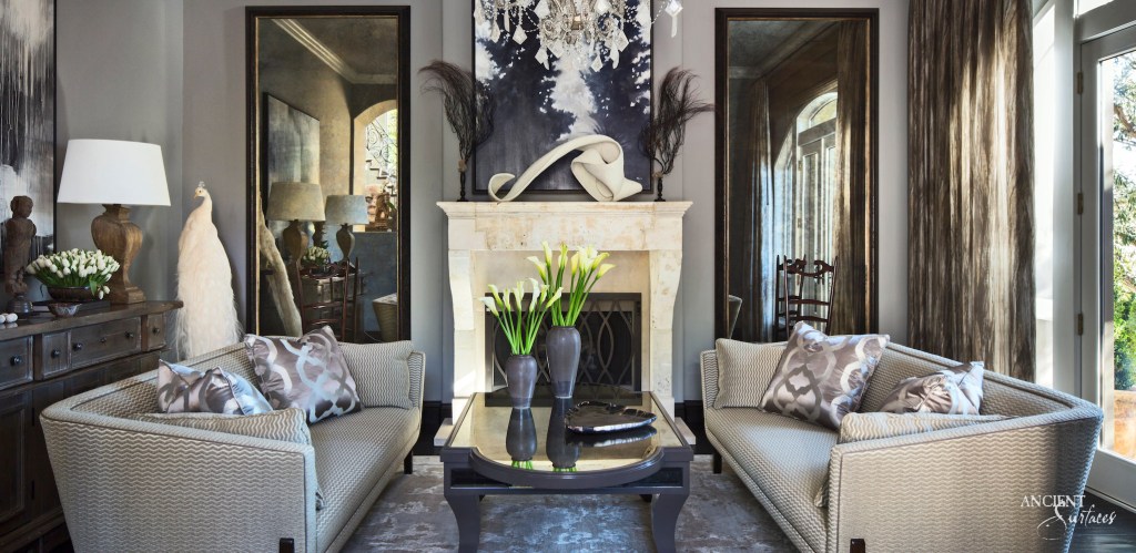 Ancient surfaces
Antique limestone fireplace
stone mantle 
Antique limestone mantle
Haut-relief carving 
Limestone wall cladding 
Antique millennium planks 
Kris Jenner Fireplace

