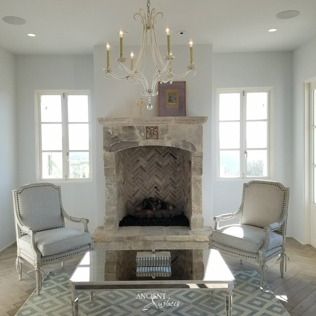 Antique limestone mantel
Stone mantels 
Limestone fireplace
antique limestone fireplace design 
Reclaimed French fireplace
Rustic Italian fireplace design 
Ancient surfaces 
Salvaged fireplace 
