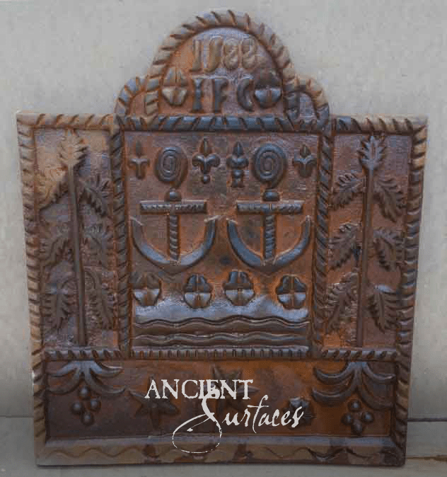 Ancient Surfaces reclaimed antique firebacks
Reclaimed antique cast iron fireplace firebacks
Decorative antique cast iron firebacks by Ancient Surfaces
Historic reclaimed cast iron fireback designs
Ancient Surfaces ornate fireplace firebacks
Symbolic antique cast iron firebacks
Reclaimed cast iron fireplace centerpiece ideas
European antique cast iron firebacks
Classic reclaimed fireplace iron firebacks
Floral motif antique cast iron firebacks
Nautical themed reclaimed antique firebacks
Ancient Surfaces custom reclaimed firebacks
Rustic reclaimed antique cast iron firebacks
Architectural reclaimed fireplace firebacks
Luxury antique cast iron firebacks
Coastal design reclaimed antique firebacks
Historic European fireplace cast iron panels
Antique firebacks with heraldic designs
Restored reclaimed antique cast iron firebacks
Ancient Surfaces decorative reclaimed firebacks